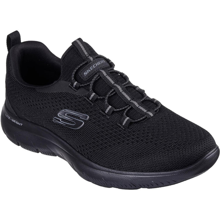 SUMMITS TALLO Black Knit/Pu/Tpu