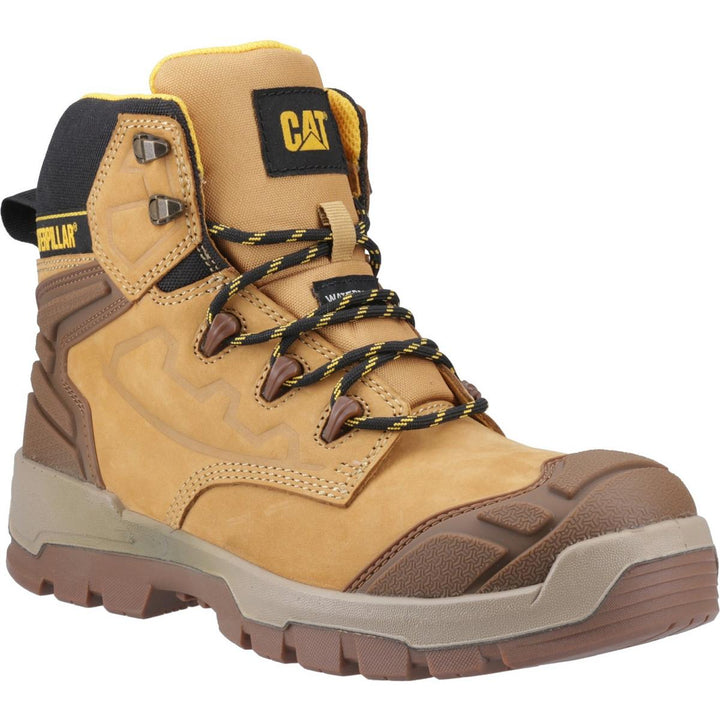 Caterpillar STRIVER XL 6" Safety Boot Black/Honey/Yellow