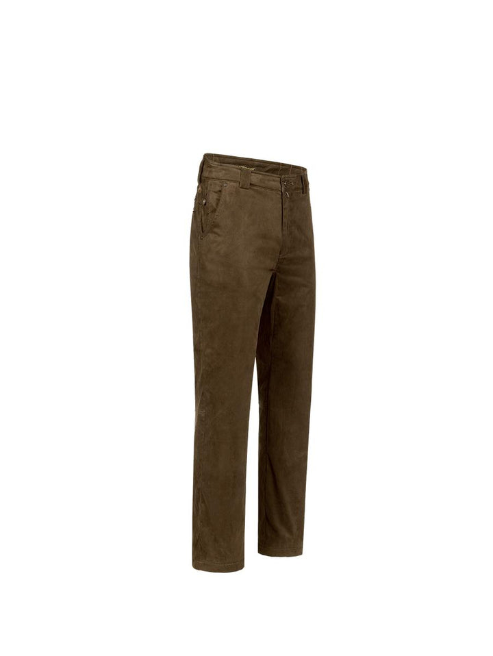 Blaser Men's Suede Trousers Marlon dark brown