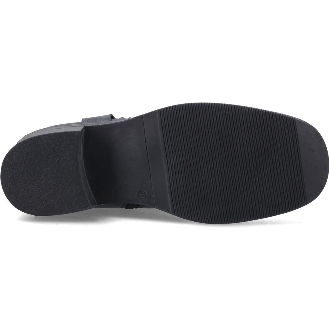 Althea Buckle Boot BLACK