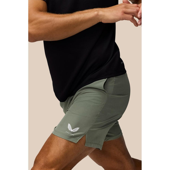 Castore Branded Elastic Shorts Thyme/Mint