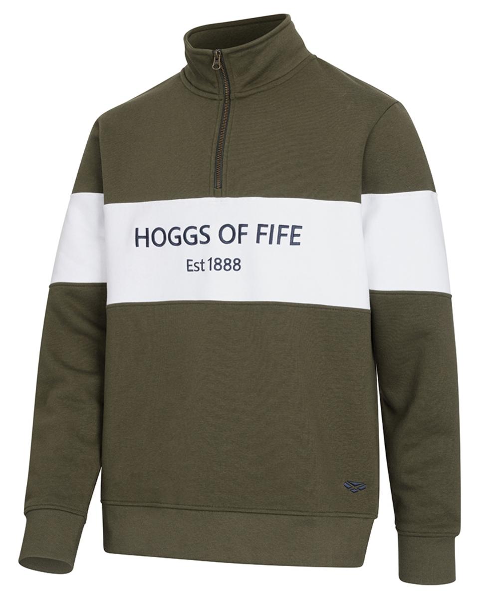 Hoggs of Fife Dumfries 1888 Gents 1/4 Zip Sweatshirt