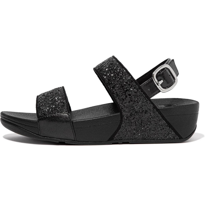 Fitflop Lulu Glitter Sandals Black Glitter