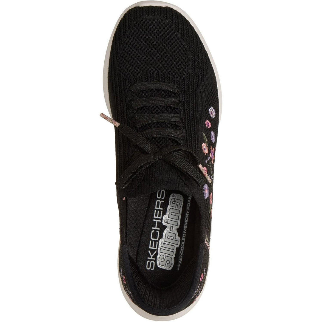 ULTRA FLEX 4.0 SWEET PETALS Black Knit/Multi Trim