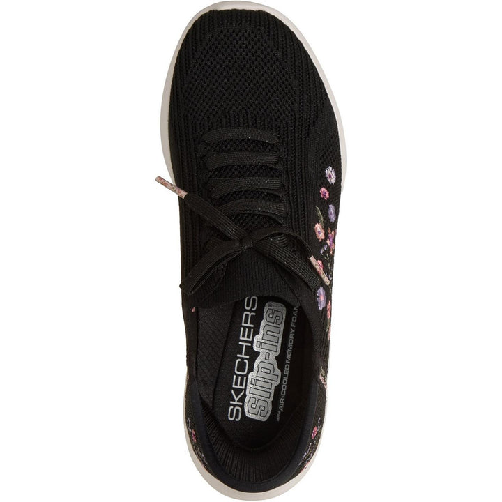ULTRA FLEX 4.0 SWEET PETALS Black Knit/Multi Trim