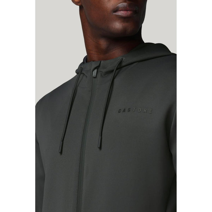 Castore FLEX FULL ZIP HOODIE CASTORE GUNMETAL/CASTORE