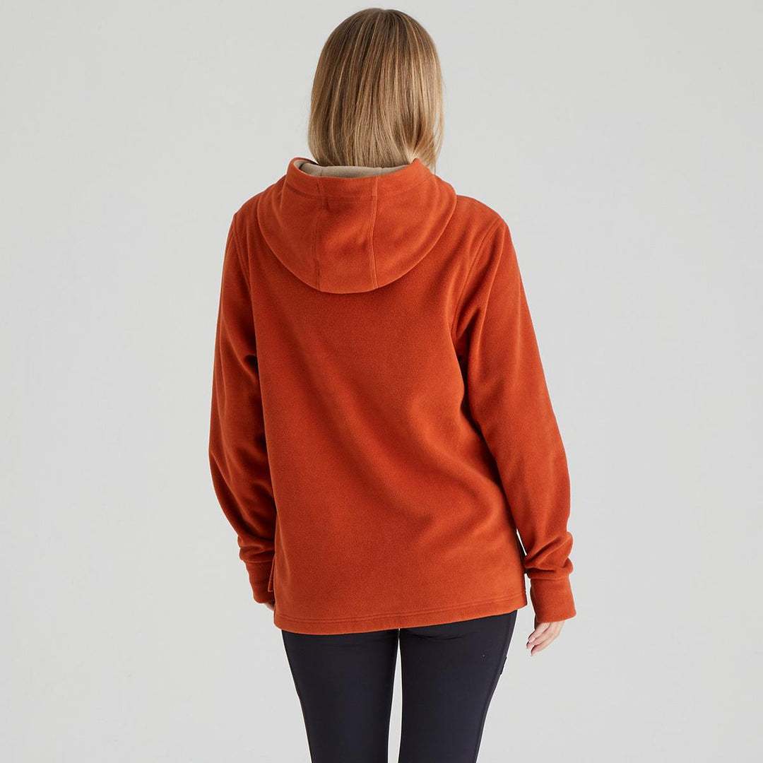 Ridgeline Womens Ballistic Long Sleeved Fleece Hoodie