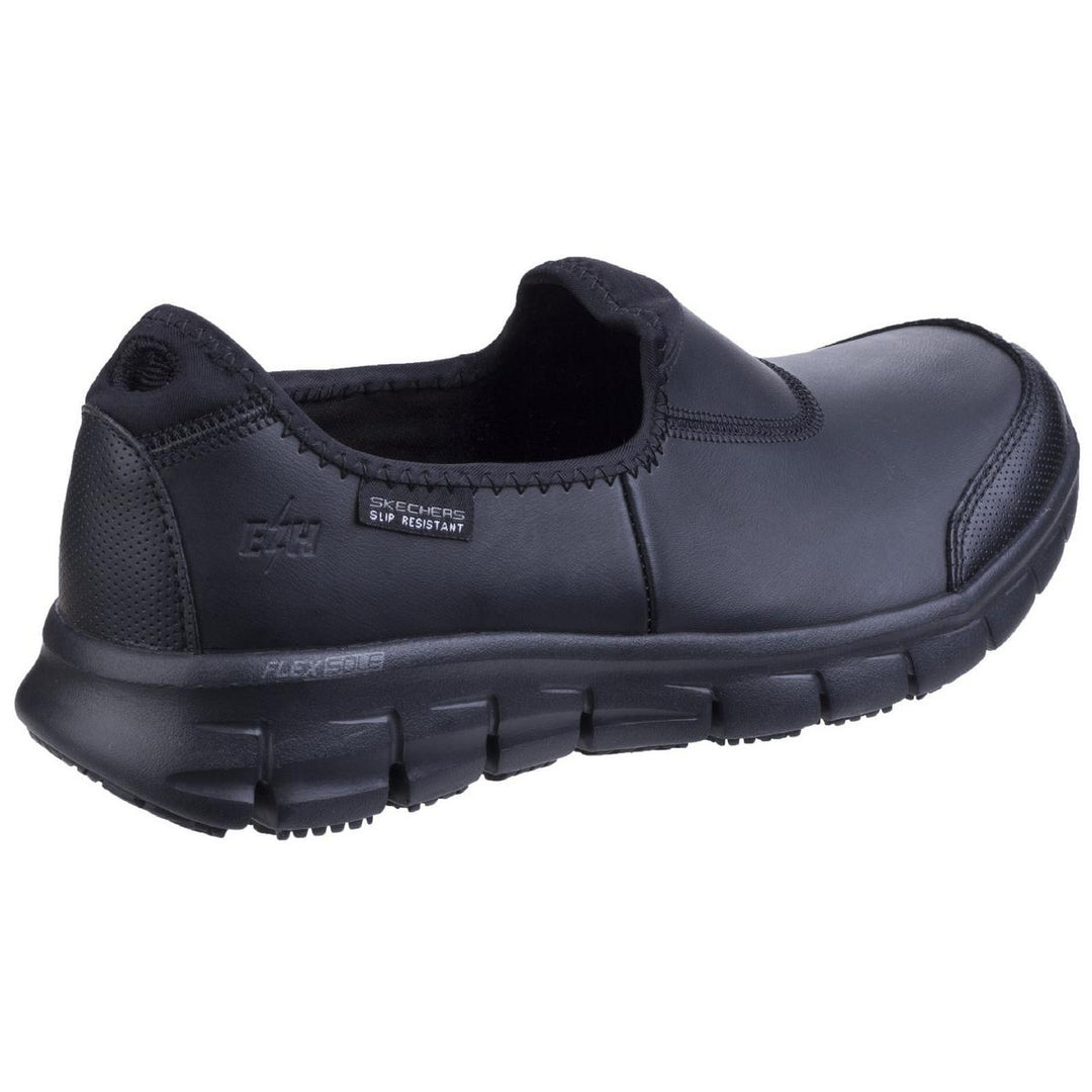Skechers Workwear Sure Track Slip Resistant Occupational Shoe Black