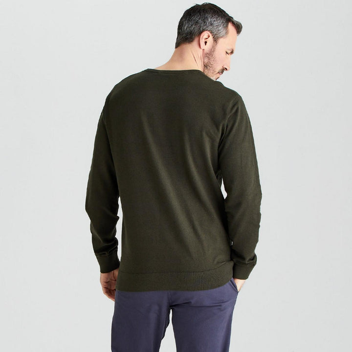 Ridgeline Mens Hartland Crew Knit