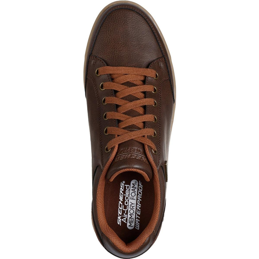 Skechers Cavell Sparkman Shoes Chocolate