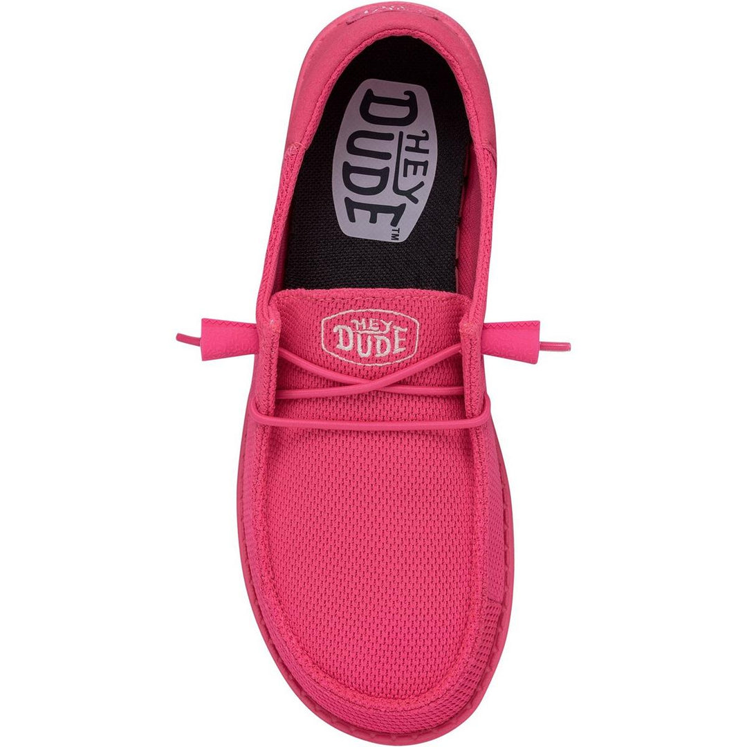HEYDUDE Wendy Funk Mono Shoes Electric Pink