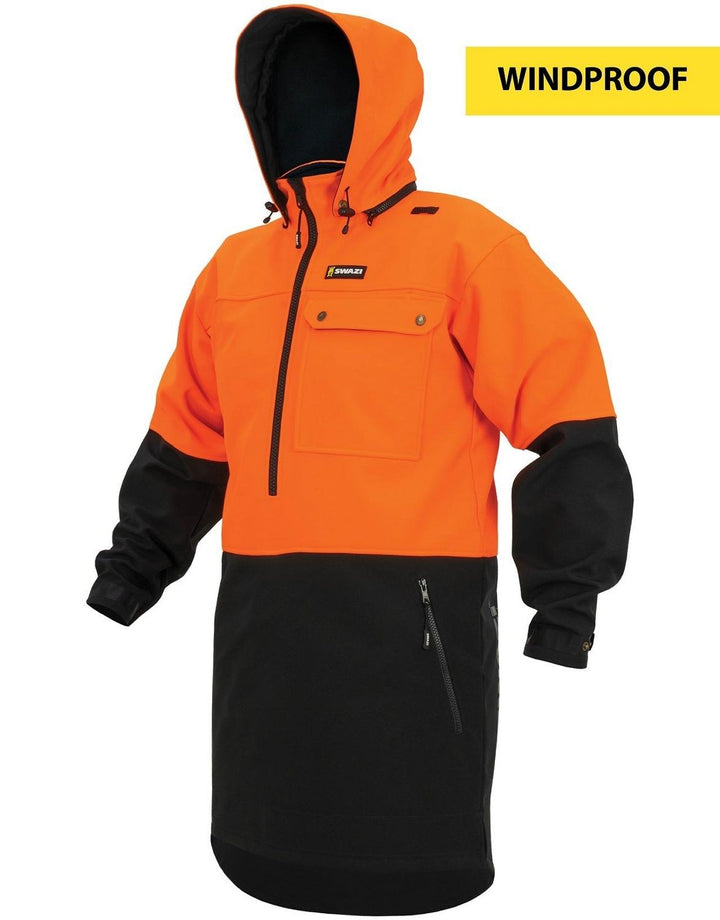 Swazi Yukon Anorak Blaze/Black - Hi-Vis Hunting Jacket