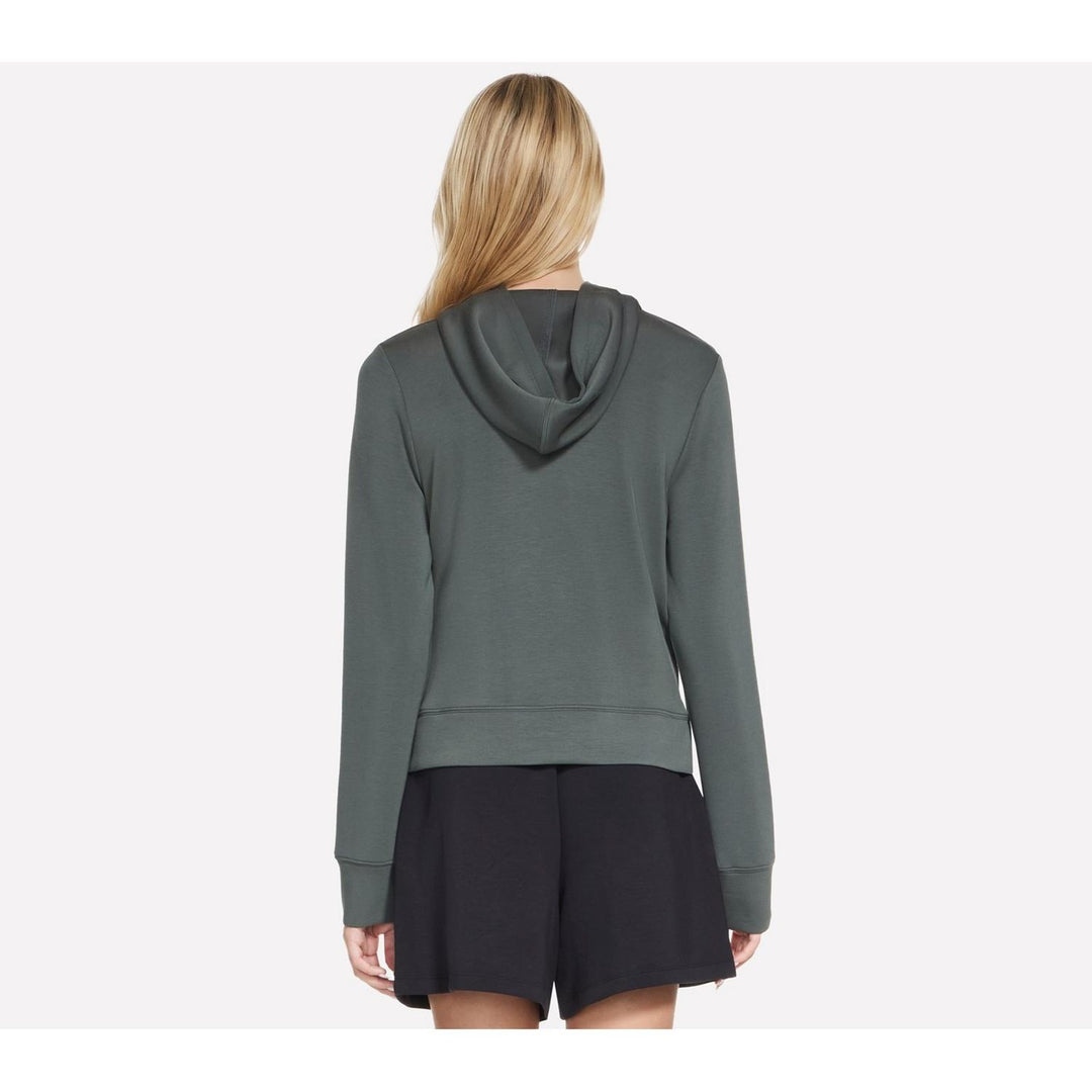 SKECHERS COZY LUXE HOODIE Green/Black