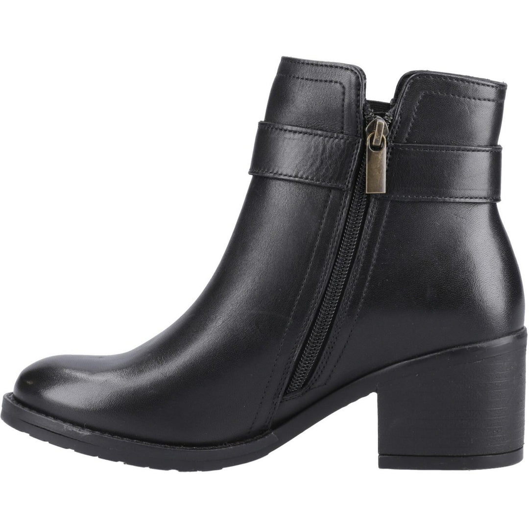 Hensley Buckle Boot Black