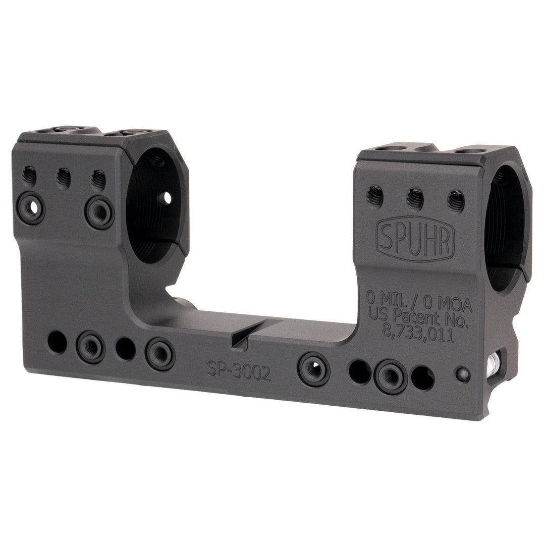 Spuhr ISMS SP-3002 30mm High 0 MOA Picatinny One-Piece Mount