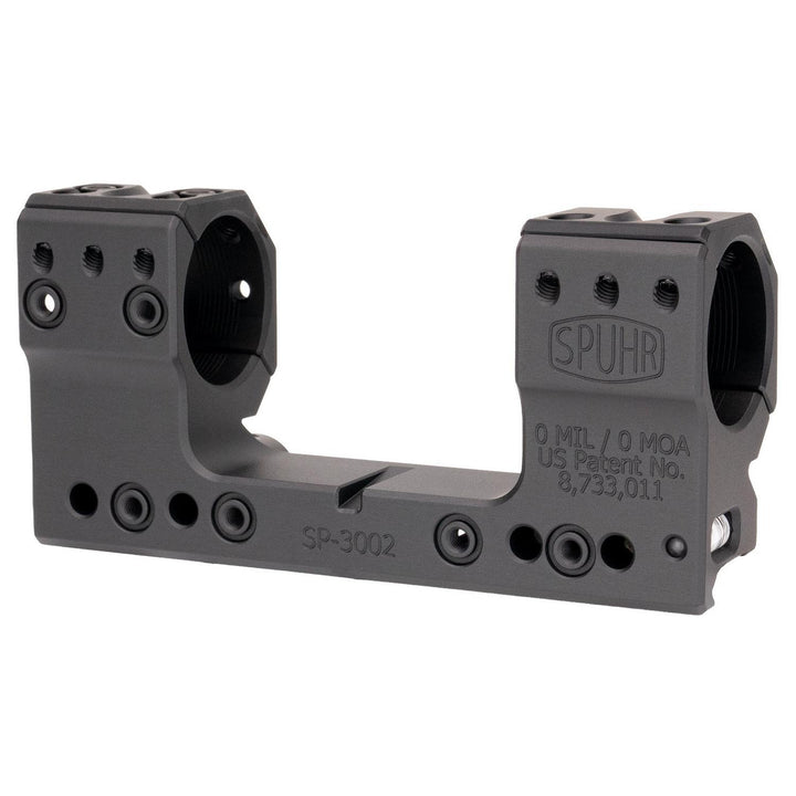 Spuhr ISMS SP-3002 30mm High 0 MOA Picatinny One-Piece Mount
