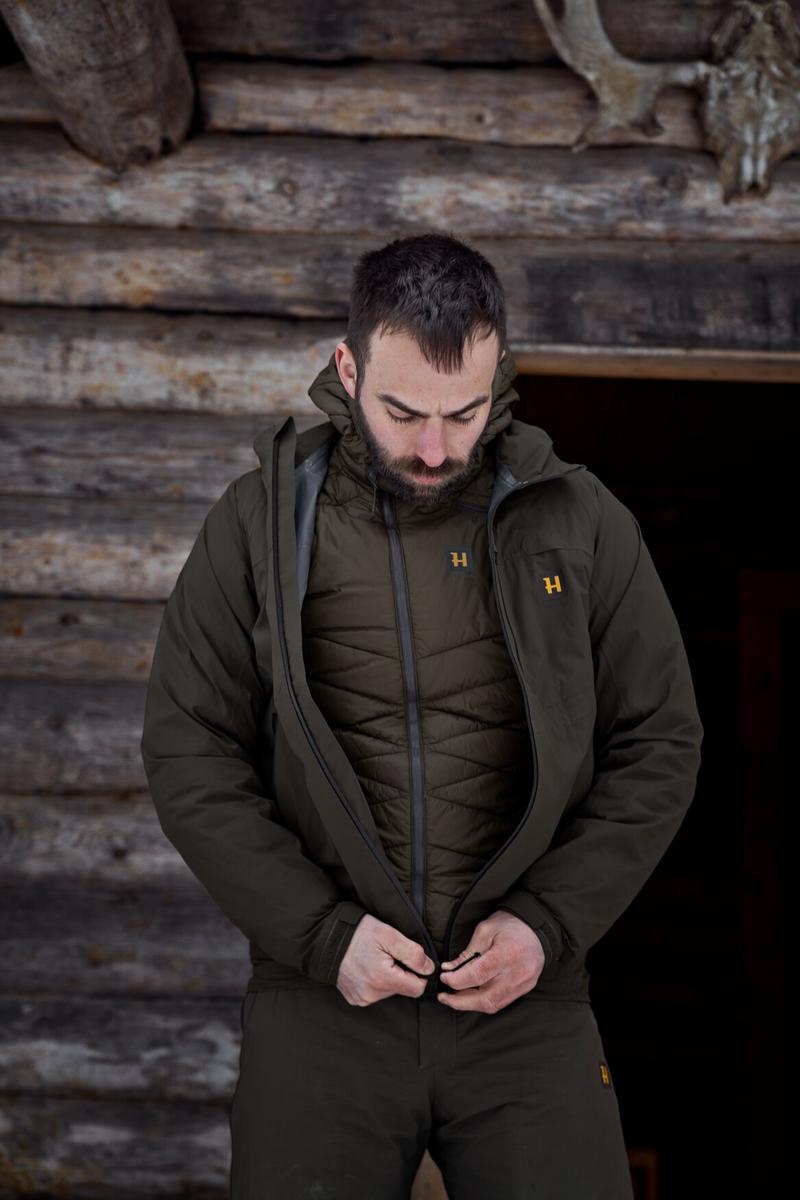 Harkila Logmar Insulated packable hooded jacket Willow – view 9