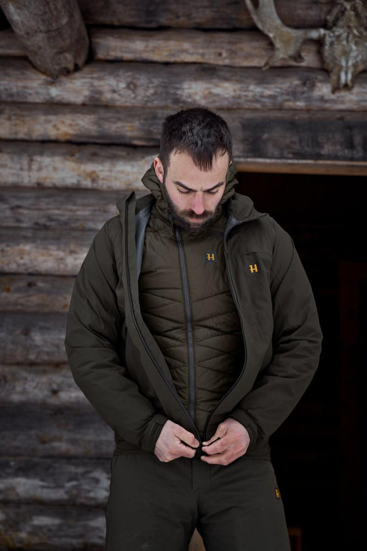 Harkila Logmar Insulated packable hooded jacket Willow – view 9