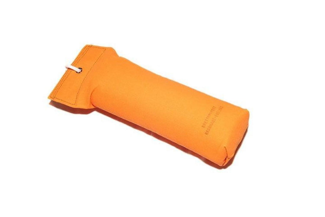 Bisley 1lb Orange Dog Dummy for gundog training