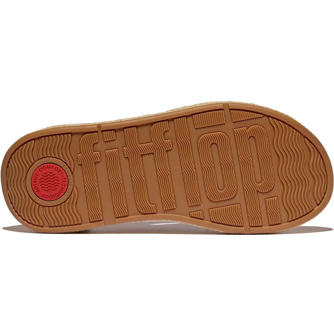 Fitflop F-Mode Toe Post Espadrille Black