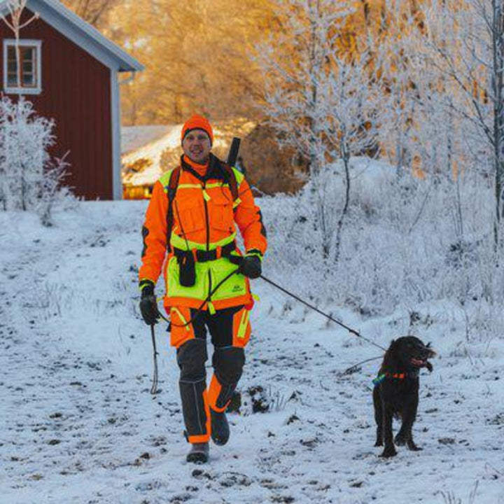 SwedTeam Protect Pro Shell Trousers Orange Neon