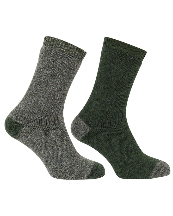 Hoggs of Fife 1904 Country Short Socks (Twin Pack)