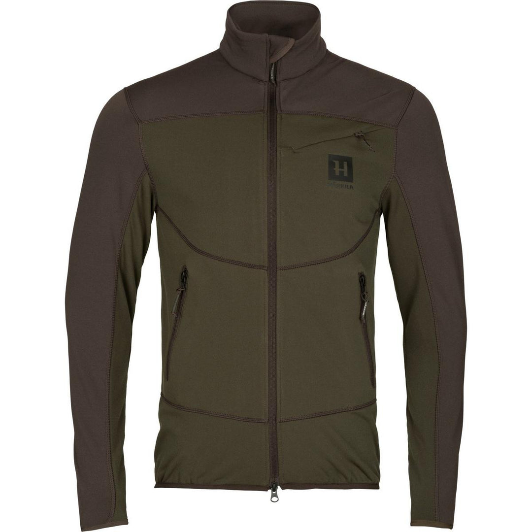 Harkila Olaf fleece jacket Willow green/Shadow