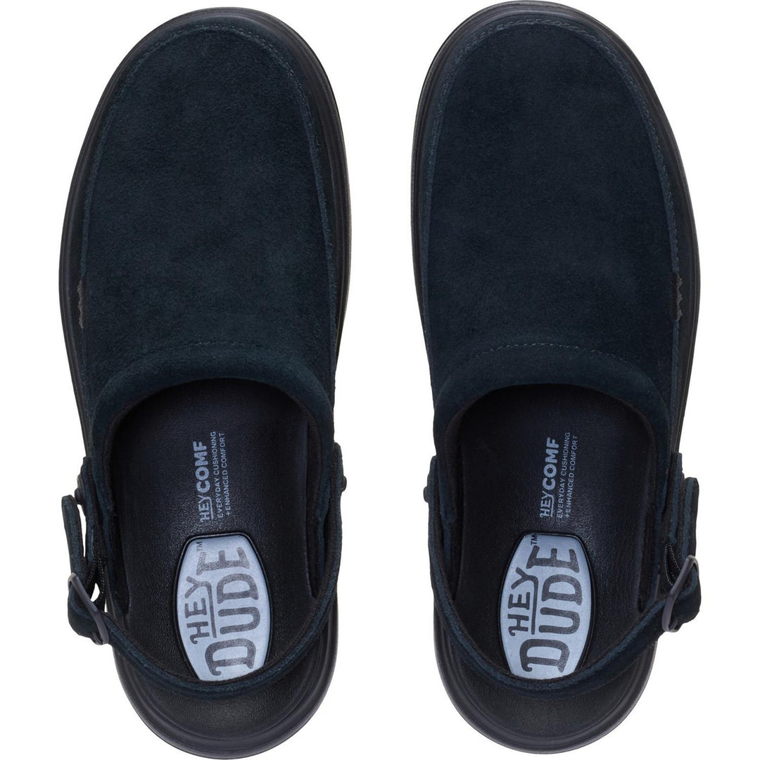 Austin Lift Clog Black/Black