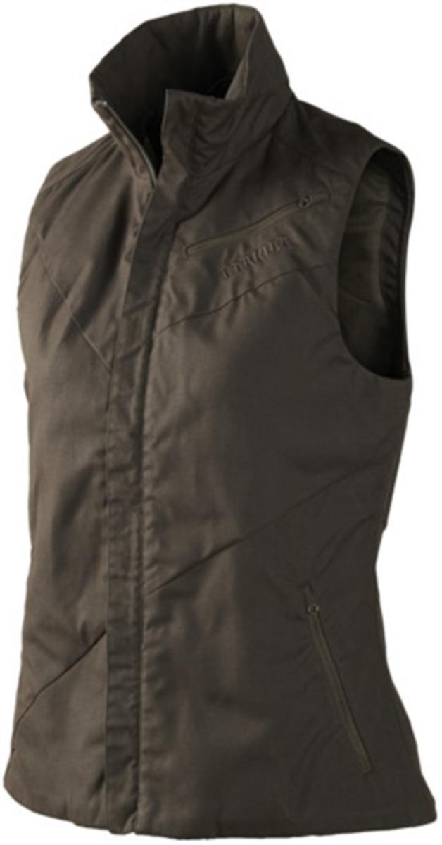 Harkila Jerva Lady waistcoat Shadow brown