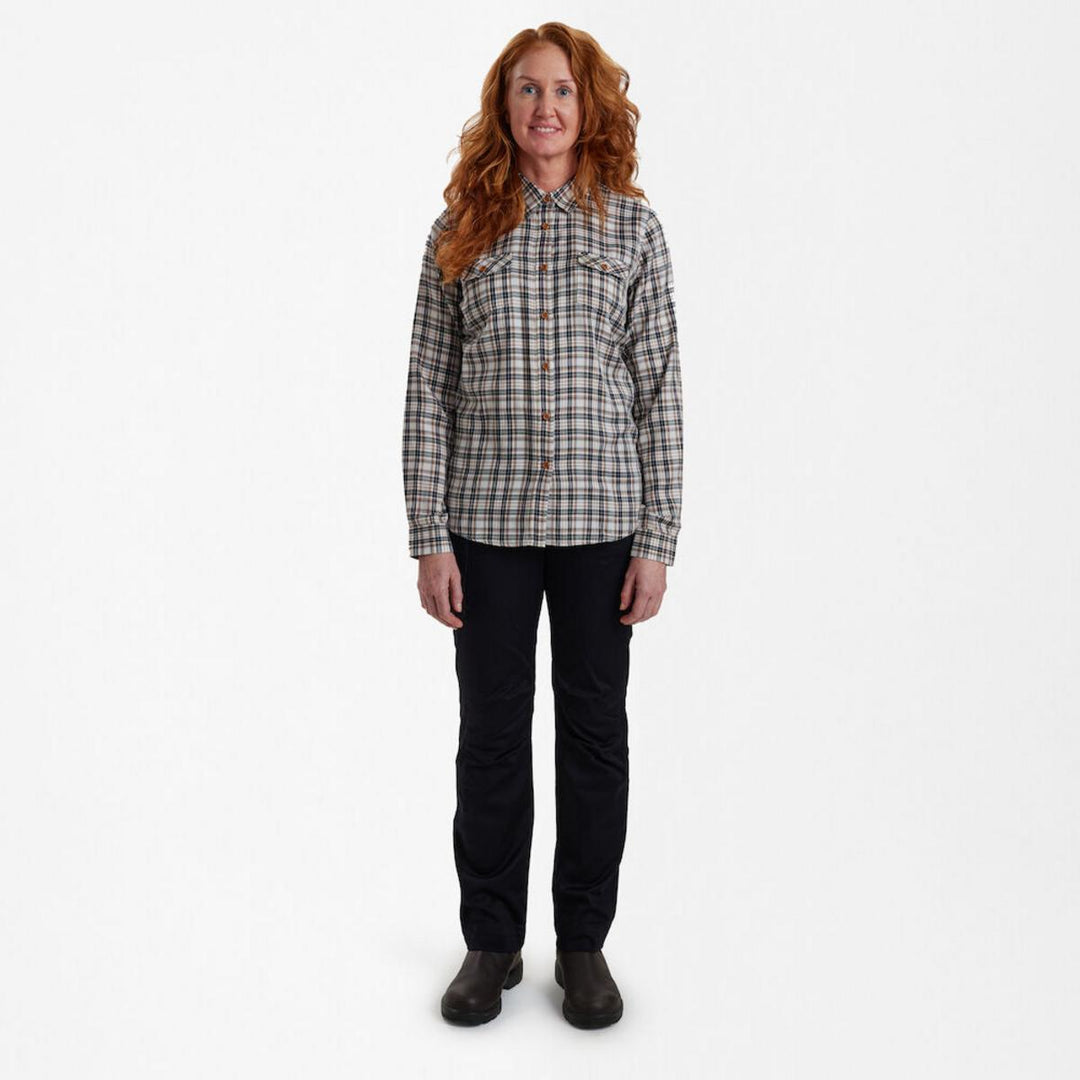 Deerhunter Lady Julia Shirt - Blue Check