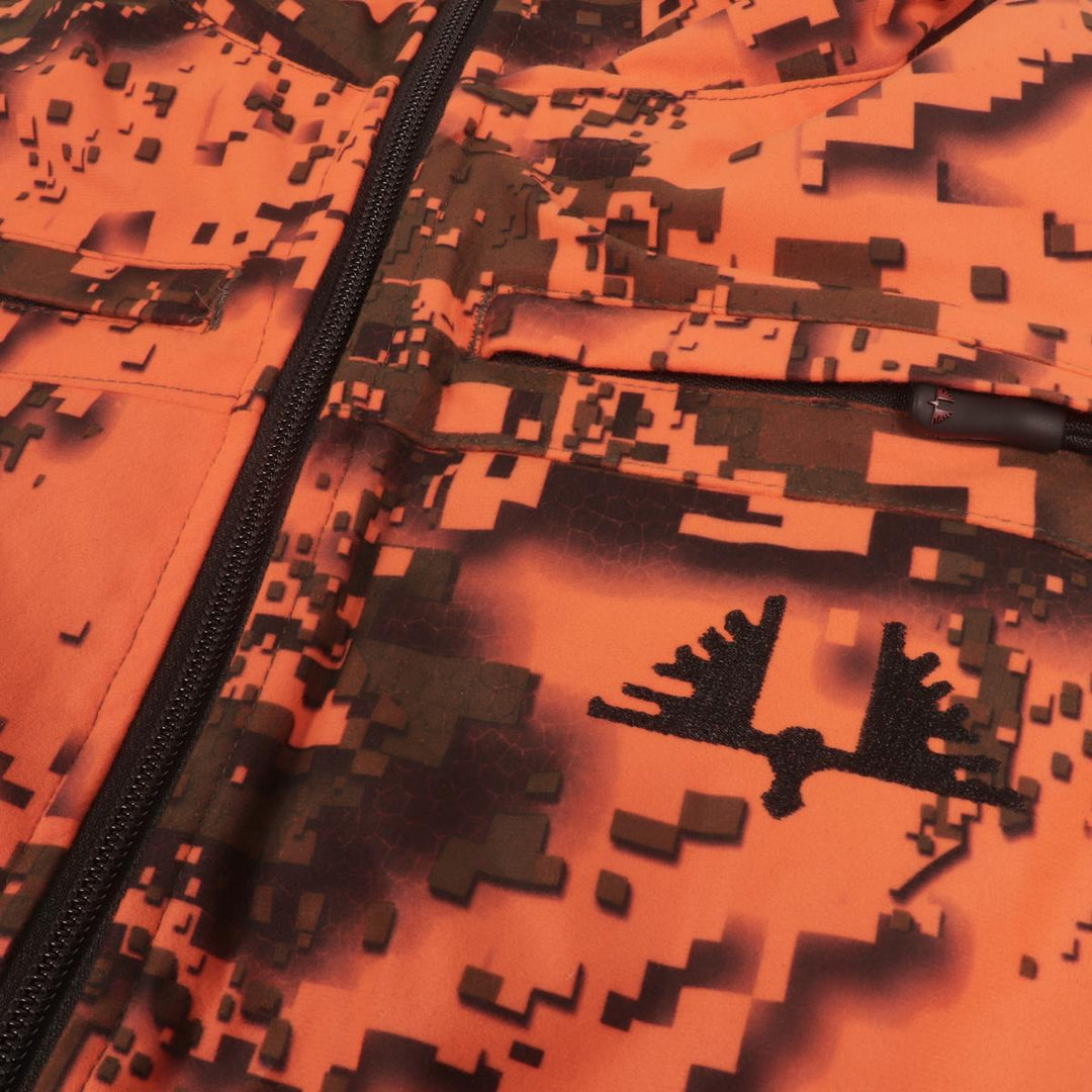 SwedTeam Ridge Pro M Reversible Jacket Desolve Fire/Swedteam Green