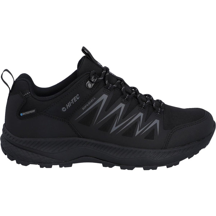 Hi-Tec Stealth Low Trail Shoe Black/Dark Grey