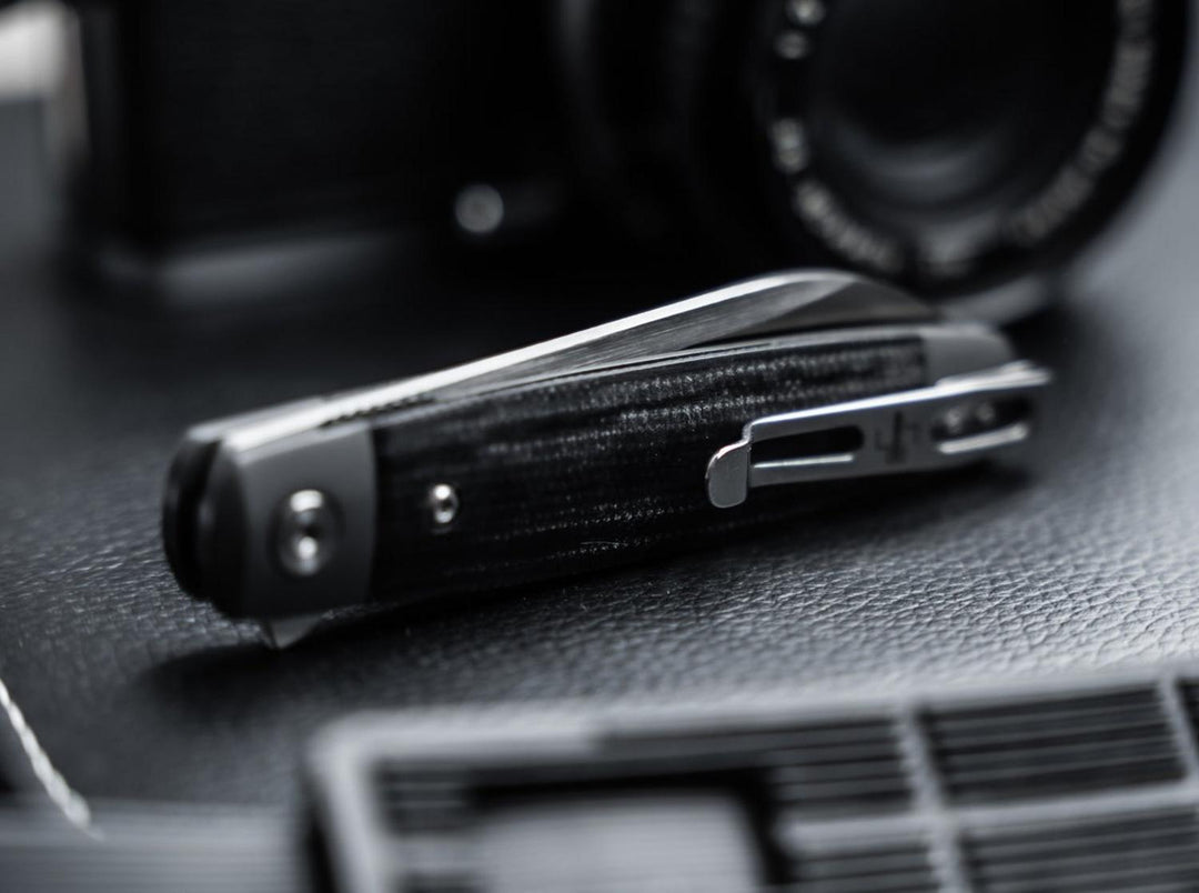 Böker Plus Modern Club Knife Micarta Folding Knife