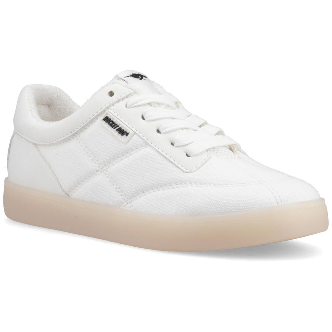 Rocket Dog Kitty Canvas PU Trainers