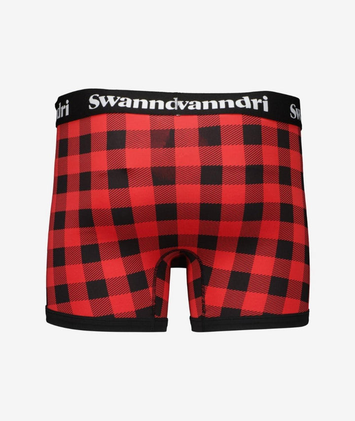Swanndri Men's Underwear - Organic Cotton Check Boxer Briefs