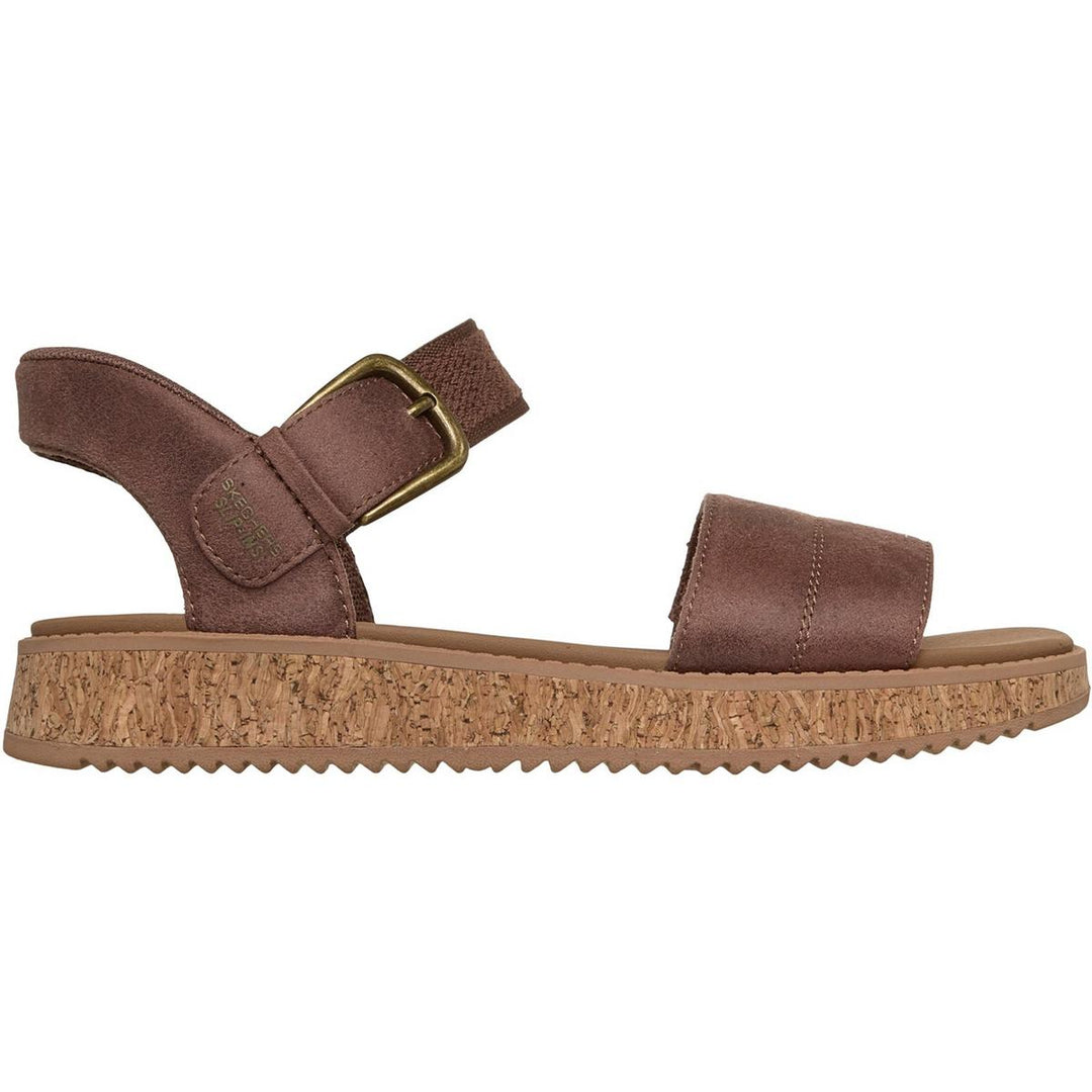 Skechers Bobs Sun Vibe Be Corky Sandal Chocolate