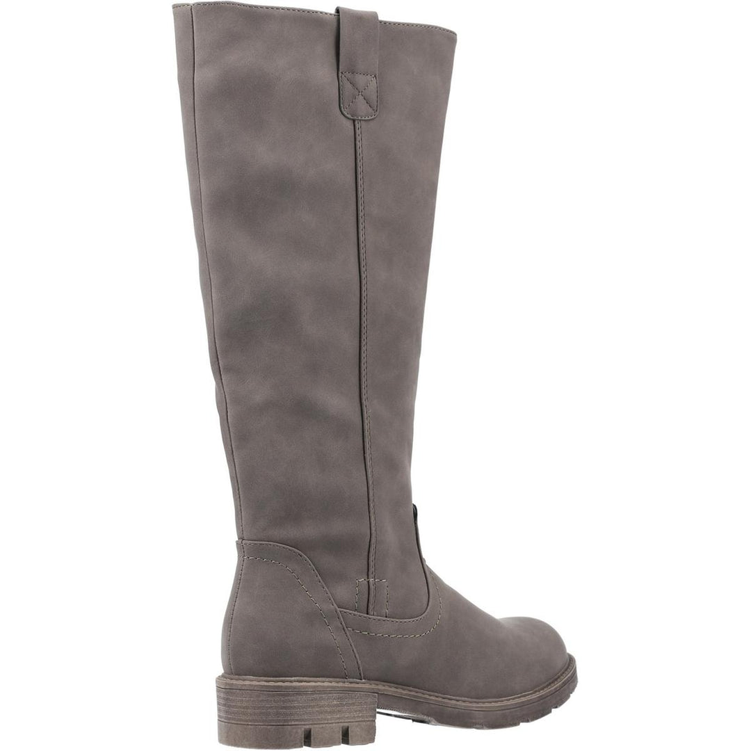 Divaz Quinn Knee High Boot Olive