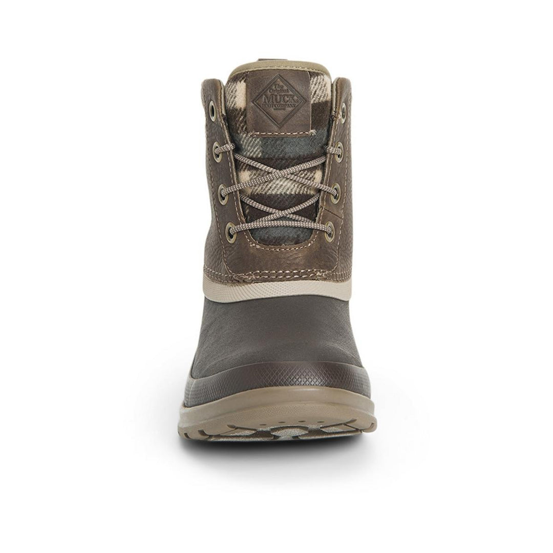 Muck Boots Originals Duck Lace Wellingtons Walnut/Brown