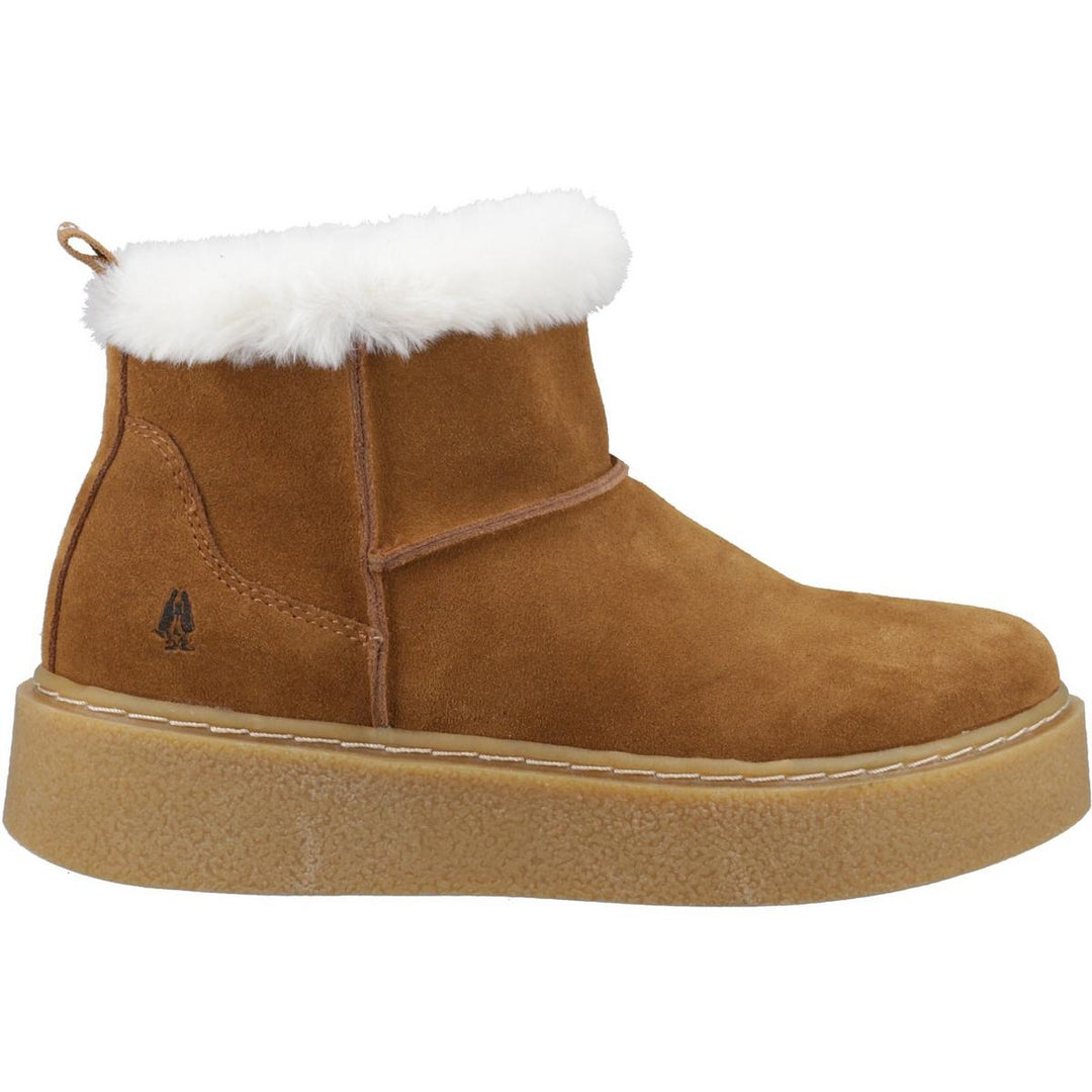 Hush Puppies Becca Ankle Boots Tan
