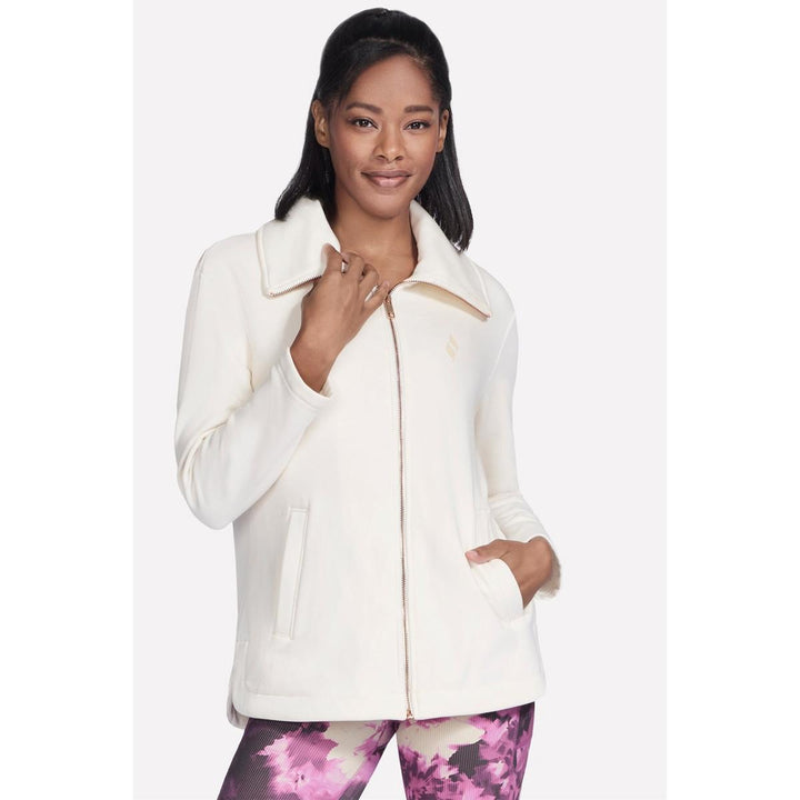 Skechers Performance GO SNUGGLE Tunic Jacket Off White
