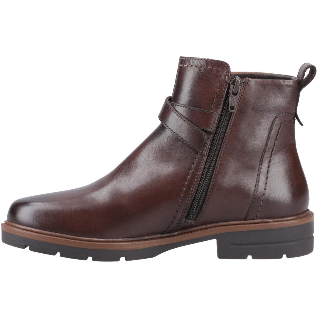 Tove Buckle Boot Brown