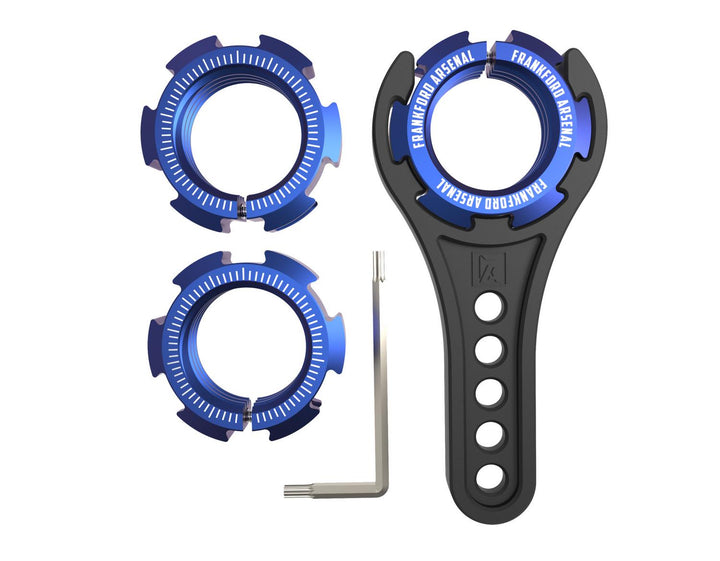 Frankford Arsenal Dielocker Die Lock Rings With Wrench 3Pk