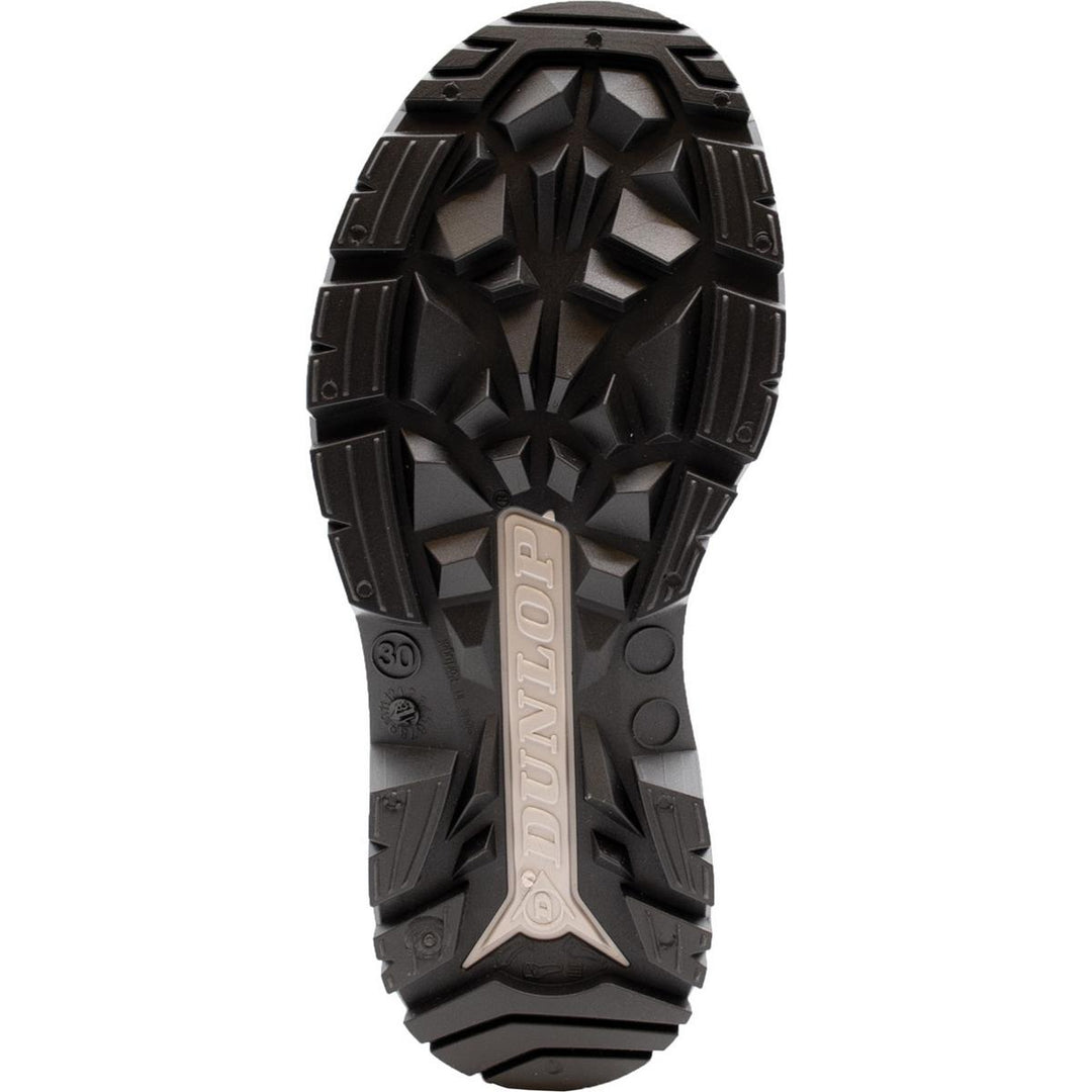 Dunlop Blizzard Wellington Burgundy/Grey/Black