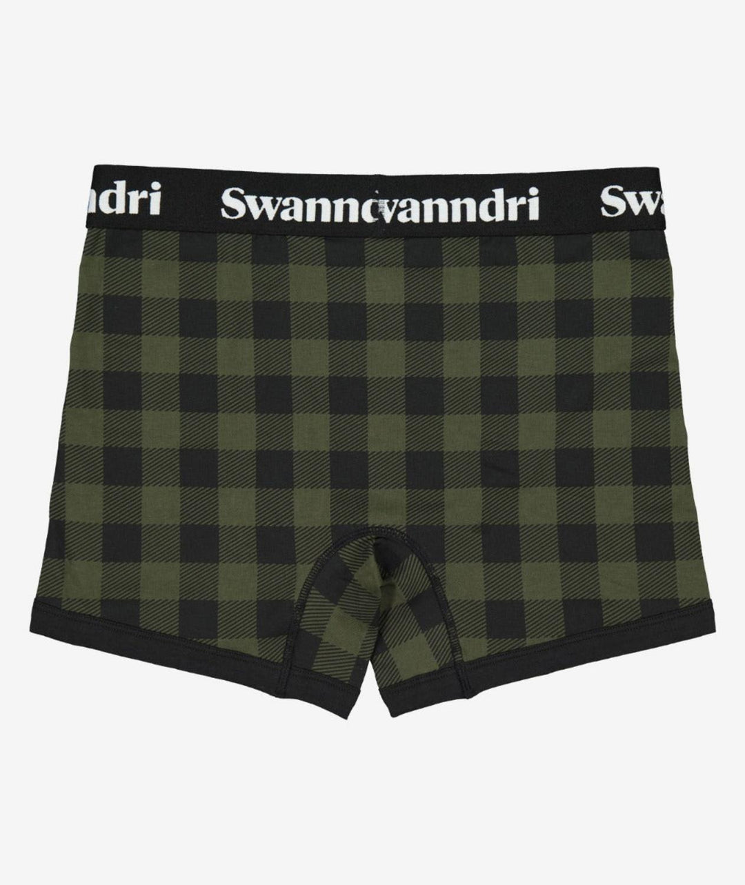 Swanndri Men's Underwear - Organic Cotton Check Boxer Briefs