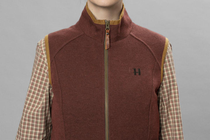 Harkila Sandhem Pro waistcoat Women Dark copper