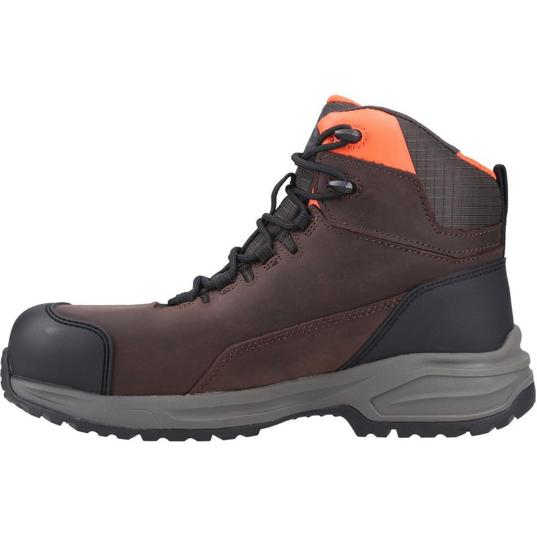 Helly Hansen Workwear Manchester Ltr Mid Safety Boots Brown