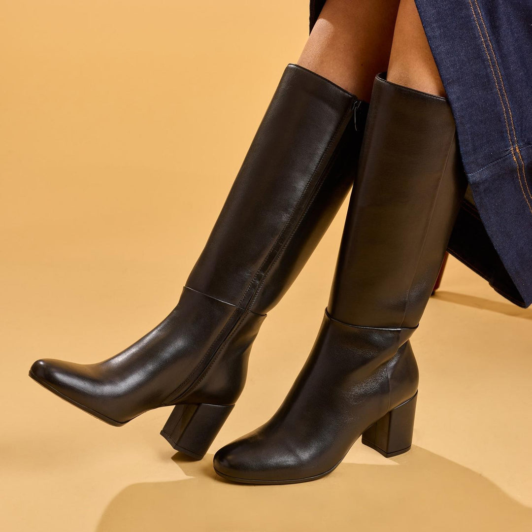 Oprah Long Boot Black