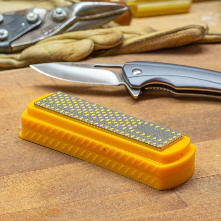 Smiths 4" Diamond Sharpening Stone - Coarse