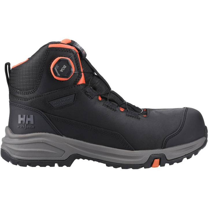 Helly Hansen Workwear Manchester Mid BOA Boots Black/Grey
