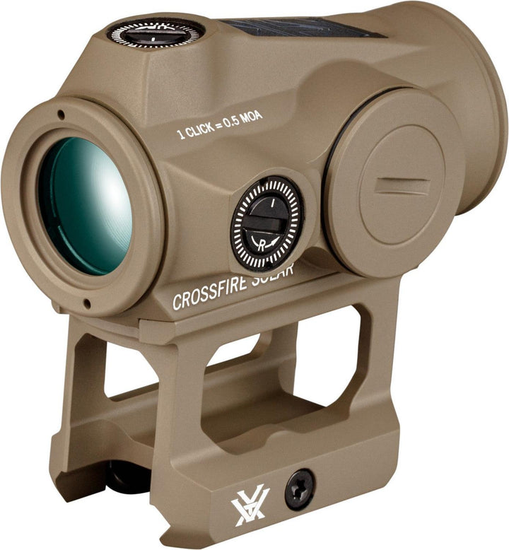 Vortex Crossfire II 2 MOA Solar Red Dot - Tan